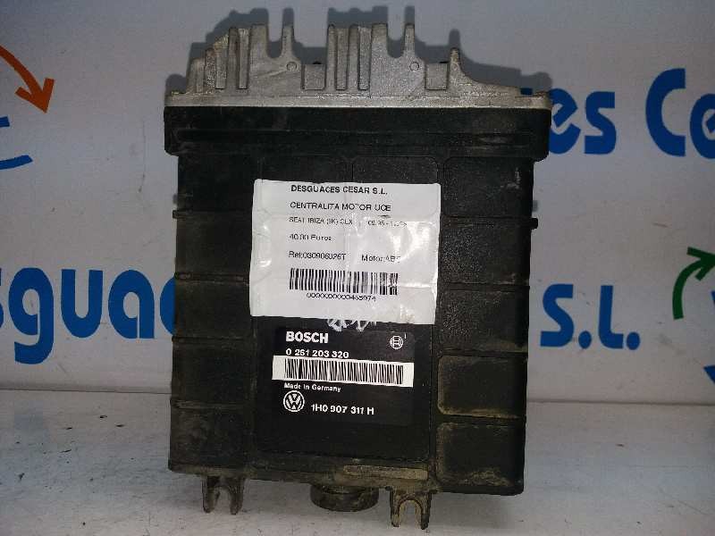 Recambio de centralita motor uce para seat ibiza (6k) clx referencia OEM IAM 0261203320 1H0907311H 
