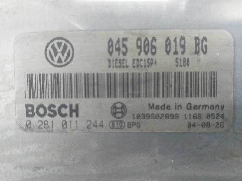 Recambio de centralita motor uce para seat ibiza (6l1) cool referencia OEM IAM 0281011244 045906019BG 