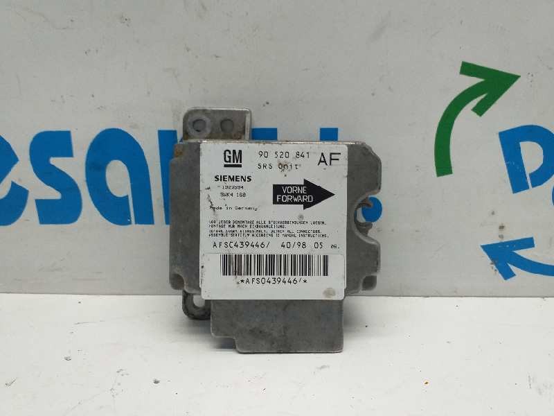 Recambio de centralita airbag para opel astra g berlina club referencia OEM IAM 5WK4168 90520841 09195790