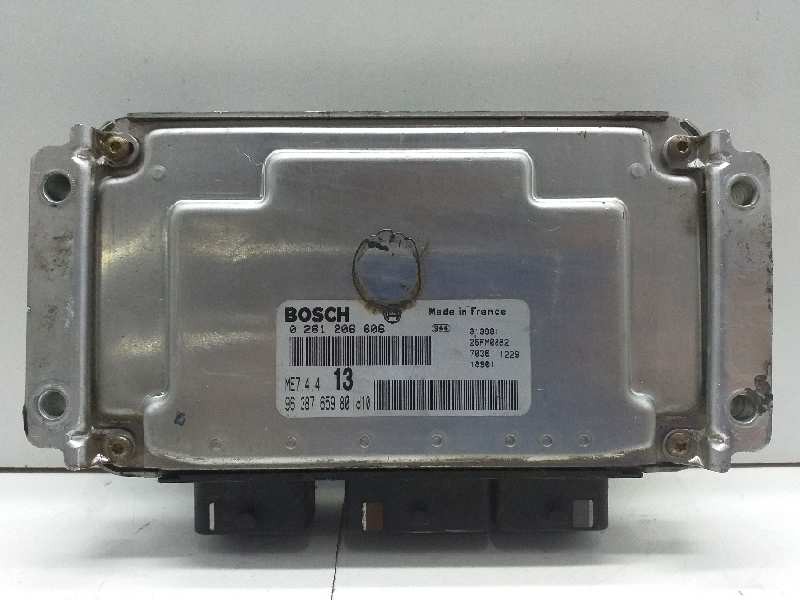 Recambio de centralita motor uce para peugeot 206 berlina xr referencia OEM IAM 0261206606 9638765980 