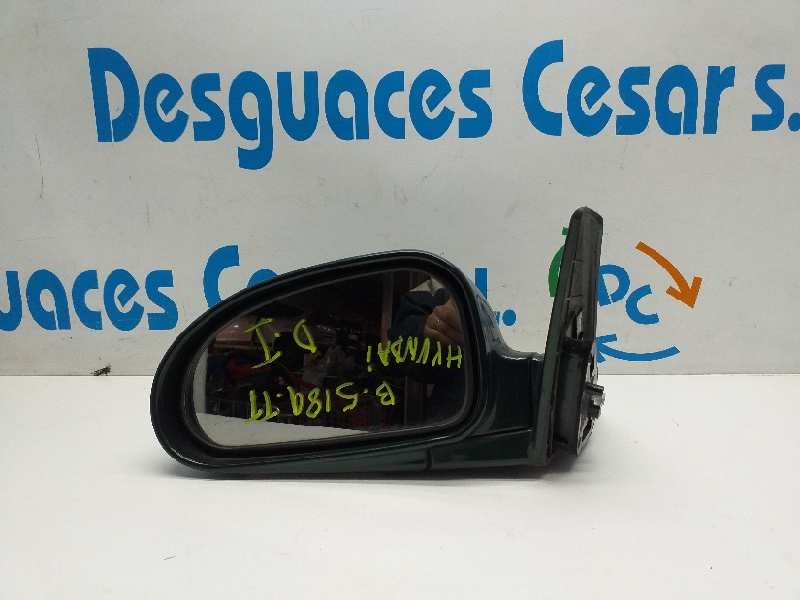 Recambio de retrovisor izquierdo para hyundai coupe (j2) 1.6 fx coupe referencia OEM IAM  ELECTRICO VERDE