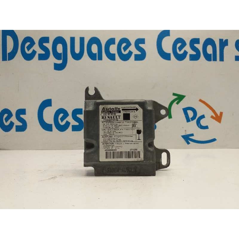 Recambio de centralita airbag para renault megane i scenic (ja0) 1.9 d alize referencia OEM IAM 550803800 7700437471C 