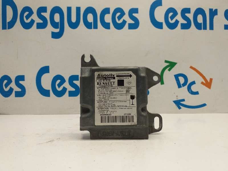 Recambio de centralita airbag para renault megane i scenic (ja0) 1.9 d alize referencia OEM IAM 550803800 7700437471C 