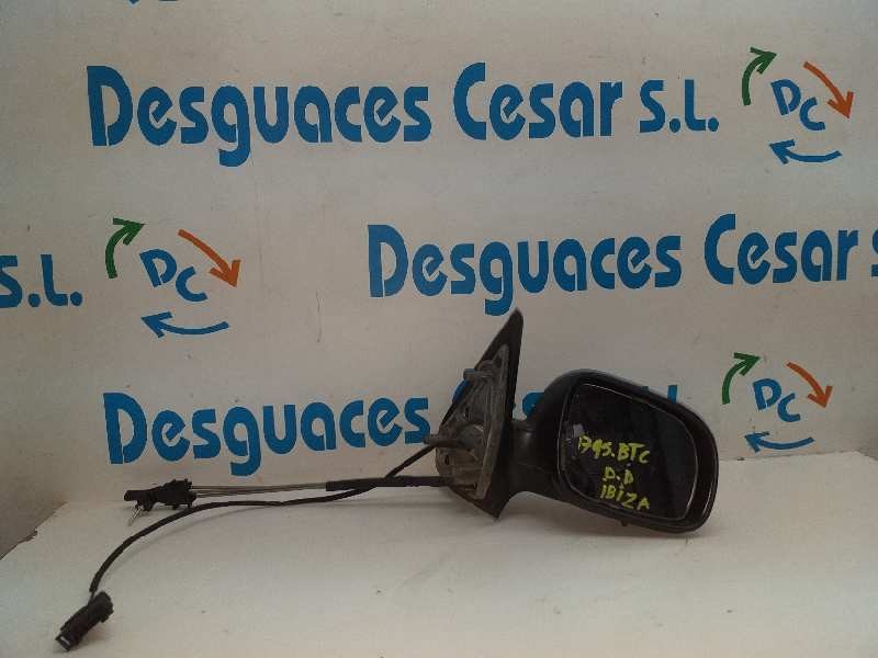 Recambio de retrovisor derecho para seat ibiza (6k1) free sky referencia OEM IAM  MUNUAL NEGRO