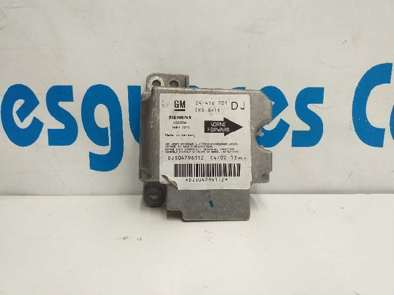 Recambio de centralita airbag para opel vectra b berlina elegance referencia OEM IAM 5WK42975 24416701DJ 