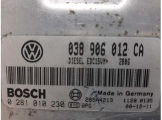 Recambio de centralita motor uce para seat toledo (1m2) select referencia OEM IAM 038906012CA 0281010230  2
