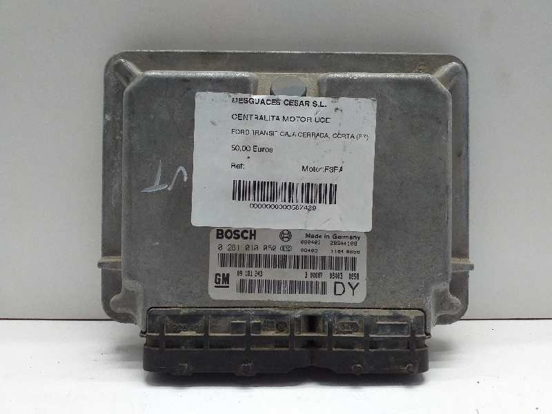 Recambio de centralita motor uce para ford transit caja cerrada, corta (fy) (2000 =>) ft 240 2.0 city - light referencia OEM IAM