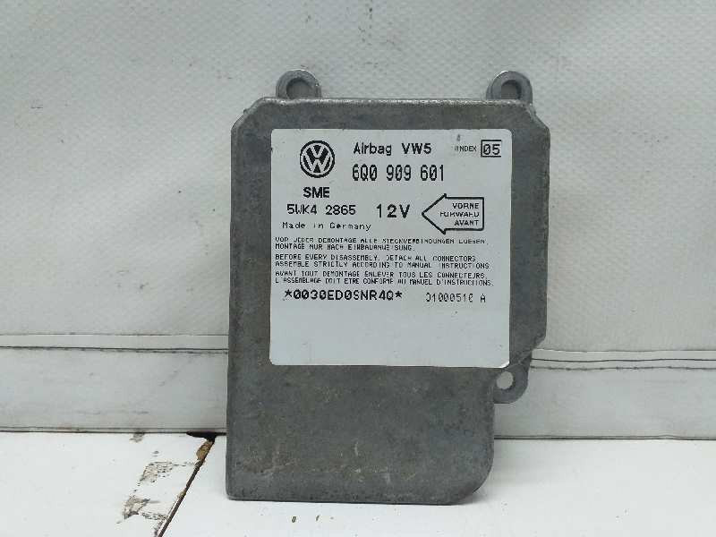 Recambio de centralita airbag para volkswagen polo berlina (6n2) trendline referencia OEM IAM 5WK42865 6Q0909601 