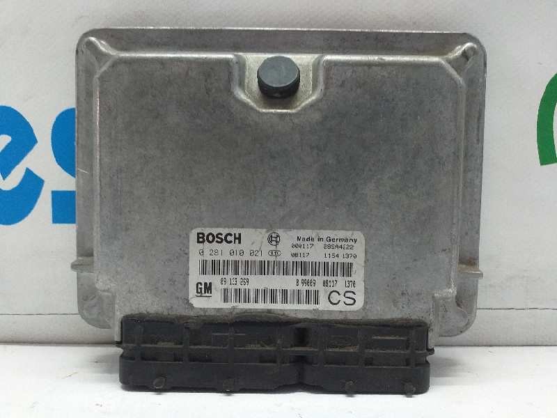 Recambio de centralita motor uce para opel meriva blue line referencia OEM IAM 0281010021 09133269 