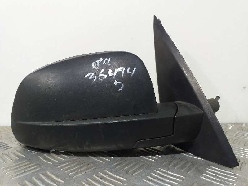 Recambio de retrovisor derecho para opel meriva cosmo referencia OEM IAM  NEGRO MANUAL