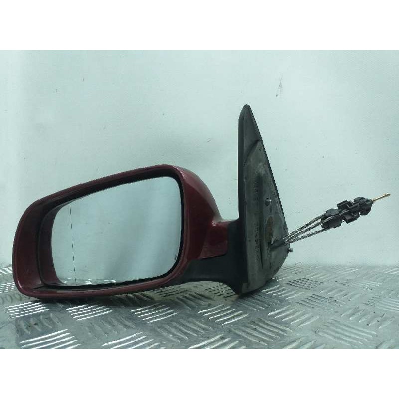 Recambio de retrovisor izquierdo para seat toledo (1l) base referencia OEM IAM 1L0857507R MANUAL GRANATE