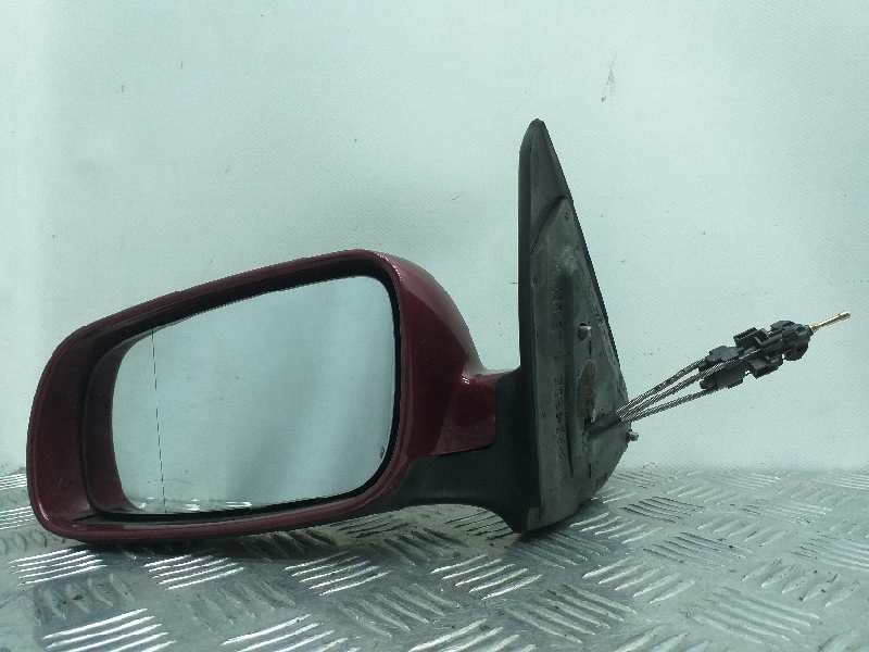 Recambio de retrovisor izquierdo para seat toledo (1l) base referencia OEM IAM 1L0857507R MANUAL GRANATE