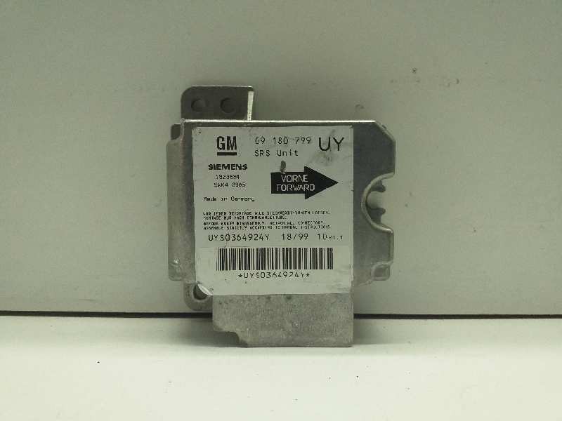Recambio de centralita airbag para opel astra g berlina elegance referencia OEM IAM 5WK42905 1923594 09180799