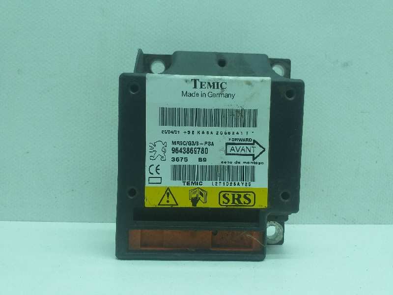 Recambio de centralita airbag para peugeot 607 (s1) básico referencia OEM IAM L2T1D25AY25 9643869780 