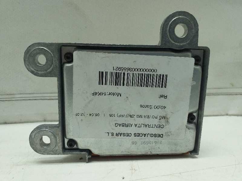Recambio de centralita airbag para mg mg zr (f/rf) 105 referencia OEM IAM MODELO-R25 YCY001180 