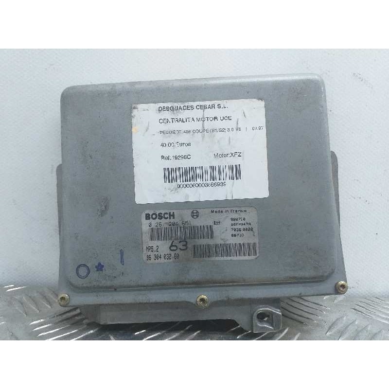 Recambio de centralita motor uce para peugeot 406 coupe (s1/s2) 3.0 v6 referencia OEM IAM 0261204651 9630403280 
