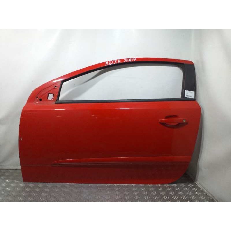 Recambio de puerta delantera izquierda para opel astra gtc sport referencia OEM IAM  ROJO 