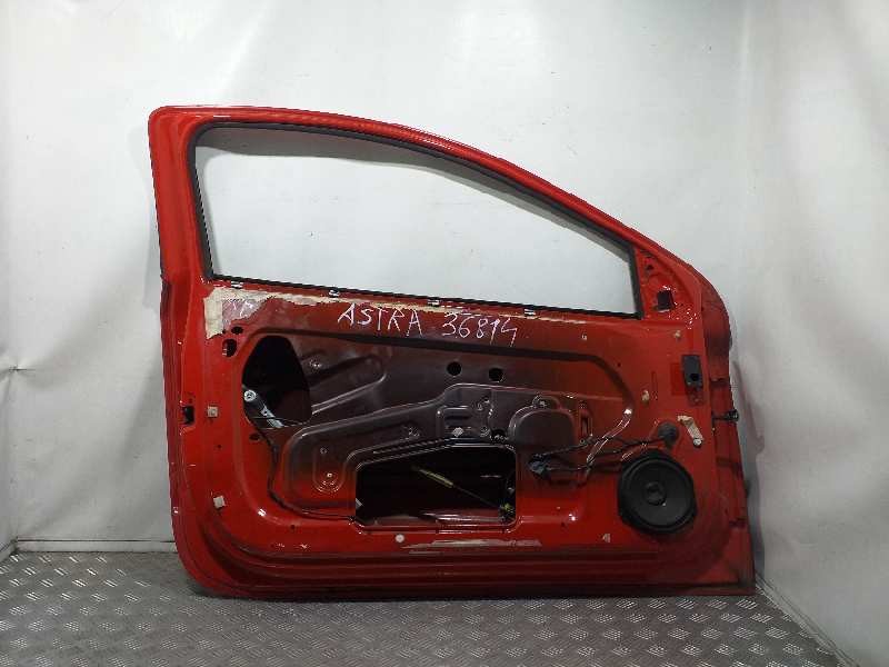 Recambio de puerta delantera izquierda para opel astra gtc sport referencia OEM IAM  ROJO 