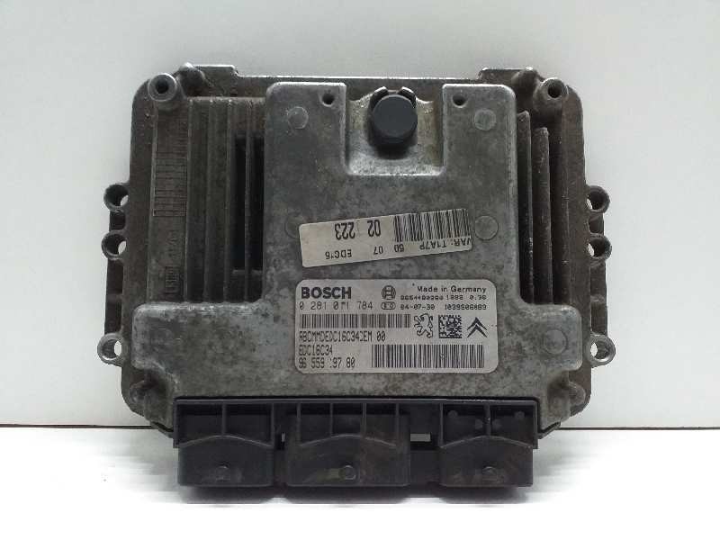 Recambio de centralita motor uce para peugeot 206 berlina x-line referencia OEM IAM 0281011784 9655919780 