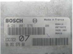 Recambio de centralita motor uce para ford focus berlina (cap) ambiente (d) referencia OEM IAM 0281011976 9635157580  2