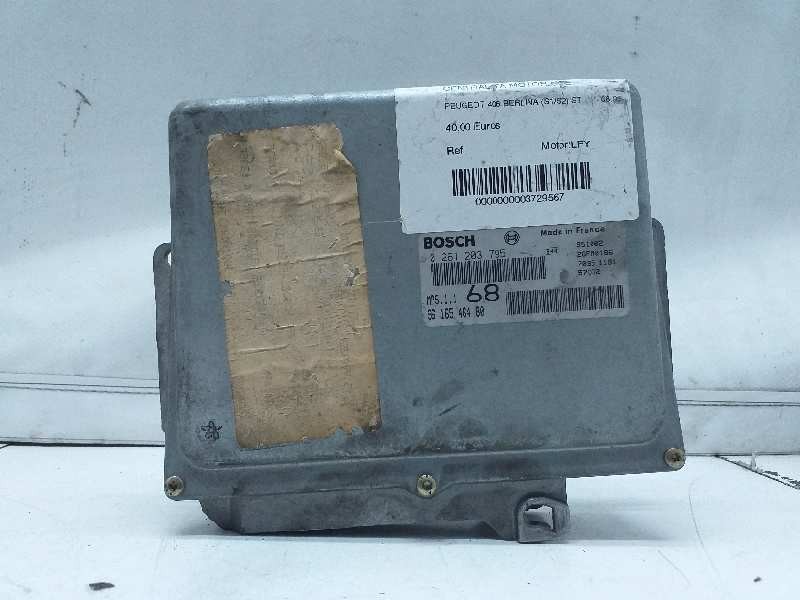 Recambio de centralita motor uce para peugeot 406 berlina (s1/s2) st referencia OEM IAM 0261203795 9616546480 