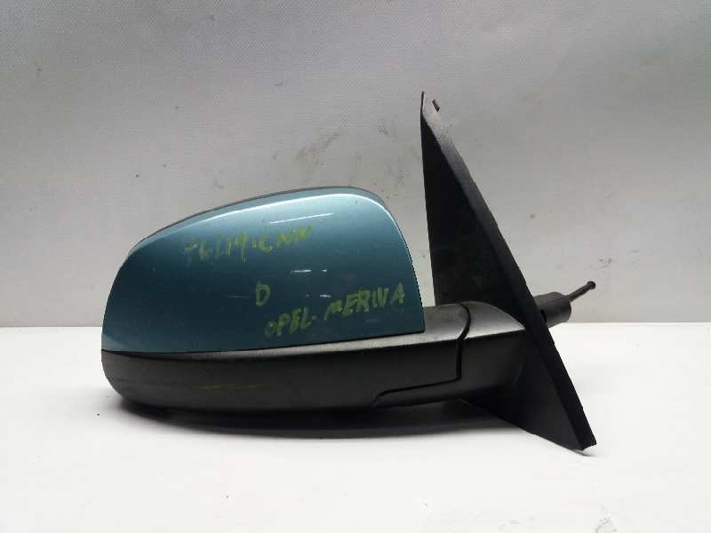 Recambio de retrovisor derecho para opel meriva cosmo referencia OEM IAM  MANUAL VERDE