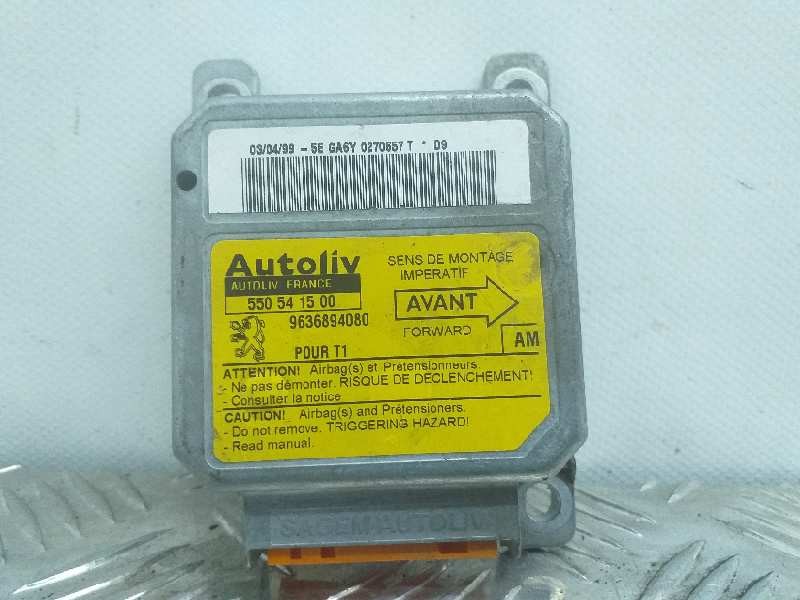 Recambio de centralita airbag para peugeot 206 berlina xr referencia OEM IAM 6545GJ  