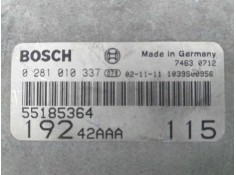 Recambio de centralita motor uce para peugeot 206 berlina xr referencia OEM IAM 0281010337 55185364  2