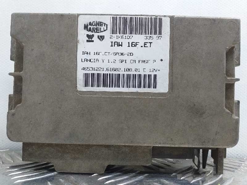 Recambio de centralita motor uce para lancia lancia y 1.2 cat referencia OEM IAM IAW16F.ET  