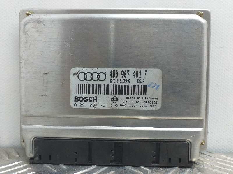 Recambio de centralita motor uce para audi a6 berlina (4b2) 2.5 tdi referencia OEM IAM 0281001781 4B0907401Y 