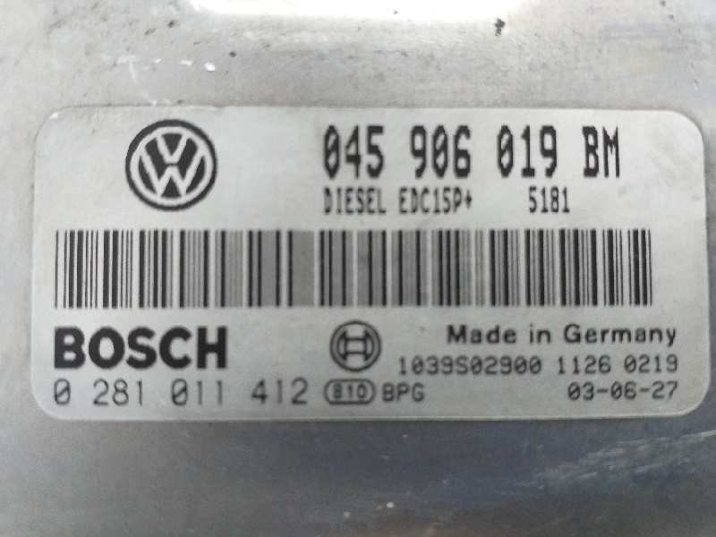 Recambio de centralita motor uce para skoda fabia (6y2/6y3) comfort referencia OEM IAM 0281011412 045906019BM 