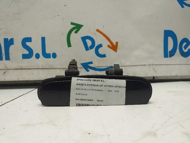 Recambio de maneta exterior delantera derecha para audi a3 (8l) 1.9 tdi ambiente referencia OEM IAM 4B2837886A GRIS OSCURO OFERT