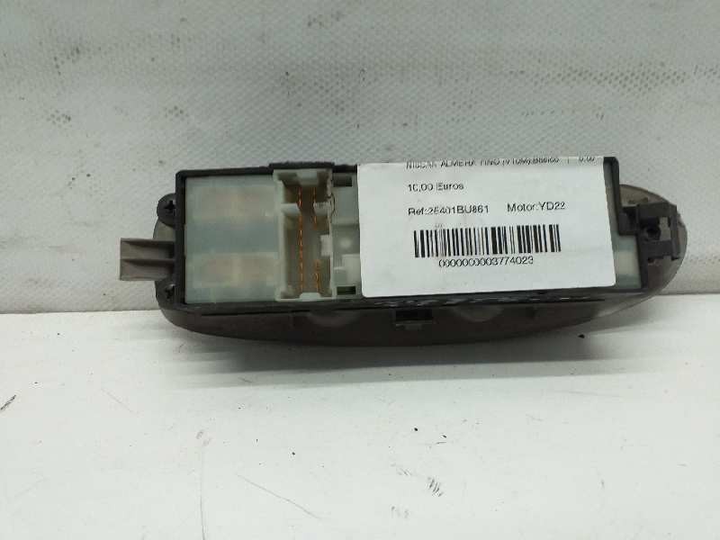 Recambio de mando elevalunas delantero izquierdo para nissan almera tino (v10m) básico referencia OEM IAM 25401BU861  