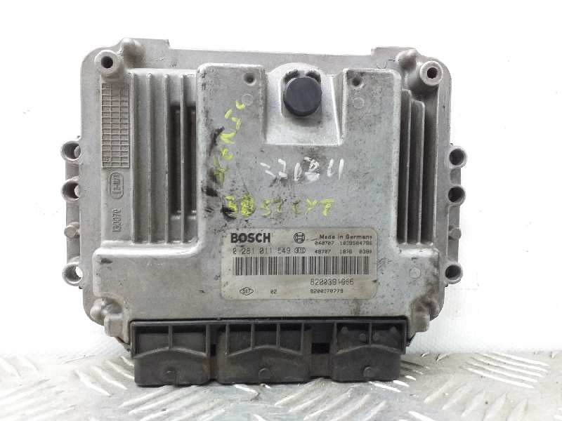 Recambio de centralita motor uce para renault scenic ii authentique referencia OEM IAM 0281011549 8200391966 