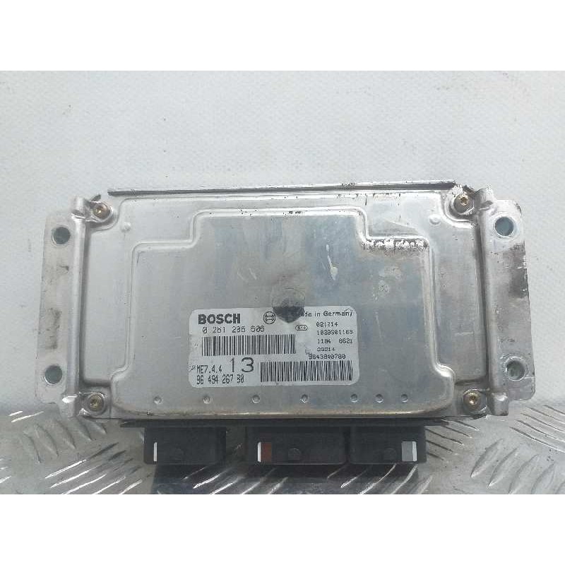 Recambio de centralita motor uce para citroën xsara berlina 1.6 16v chrono referencia OEM IAM 0261206606 9649426780 