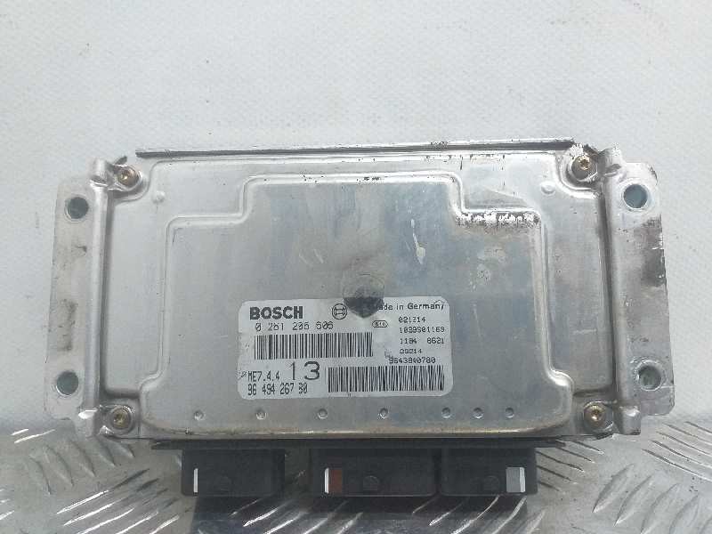 Recambio de centralita motor uce para citroën xsara berlina 1.6 16v chrono referencia OEM IAM 0261206606 9649426780 