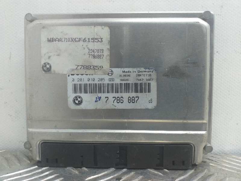 Recambio de centralita motor uce para bmw serie 3 berlina (e46) 320d referencia OEM IAM 0281010205 7786887 