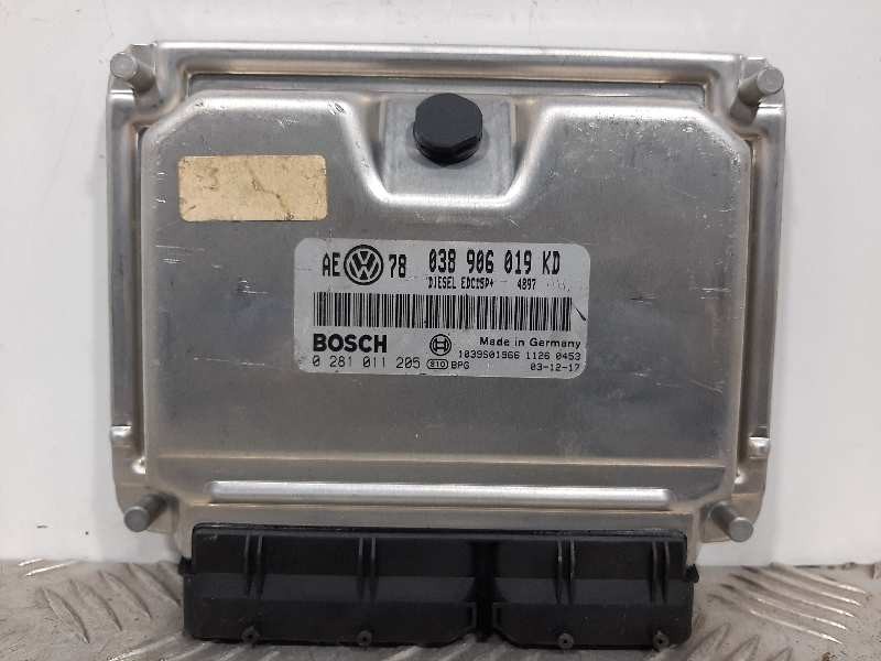 Recambio de centralita motor uce para volkswagen passat berlina (3b3) advance referencia OEM IAM 038906019KD 0281011205 