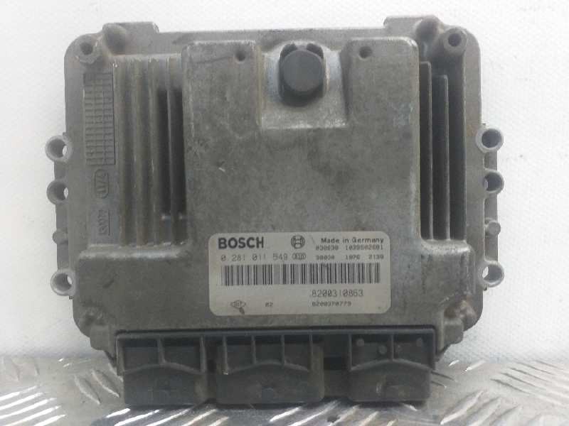 Recambio de centralita motor uce para renault megane ii berlina 5p confort dynamique referencia OEM IAM 0281011549 8200310863 