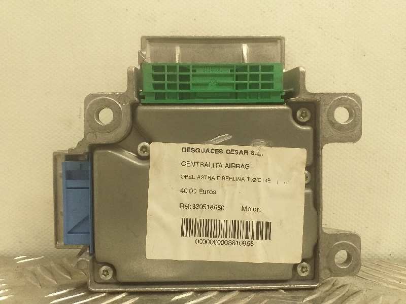 Recambio de centralita airbag para opel astra f berlina t92/c14e referencia OEM IAM 330518650 13170589 