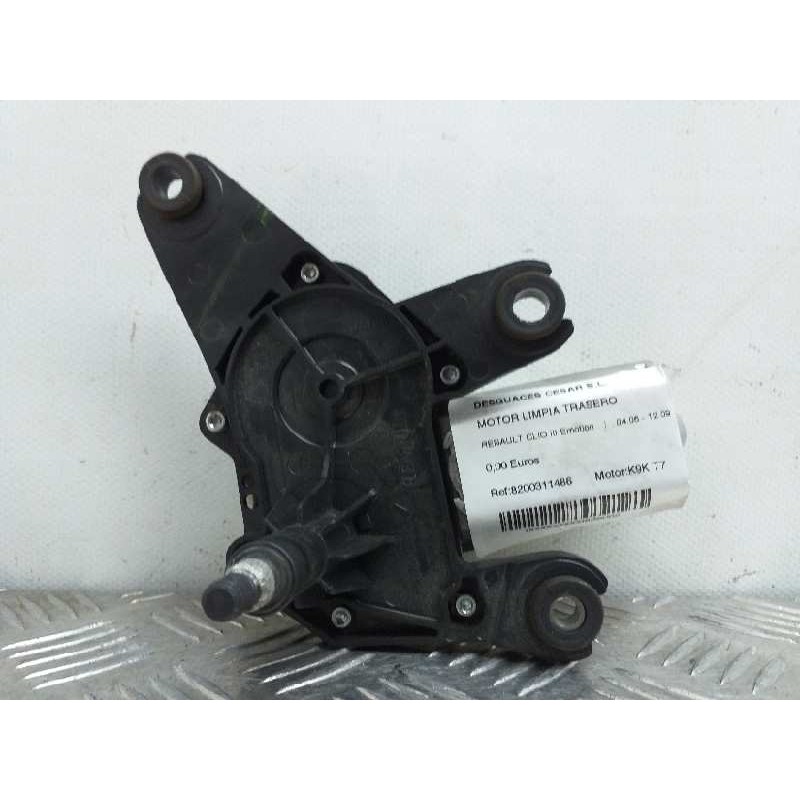 Recambio de motor limpia trasero para renault clio iii emotion referencia OEM IAM 8200311486  