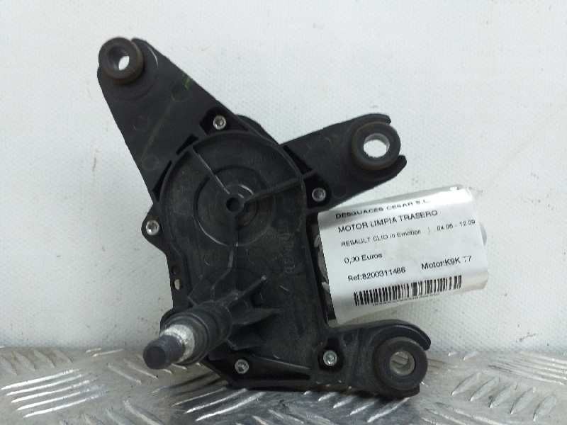Recambio de motor limpia trasero para renault clio iii emotion referencia OEM IAM 8200311486  