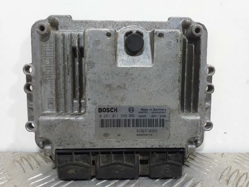 Recambio de centralita motor uce para renault scenic ii authentique referencia OEM IAM 0281011549 8200310863 