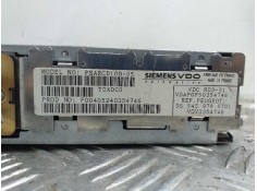Recambio de sistema audio / radio cd para peugeot 1007 dolce referencia OEM IAM    2