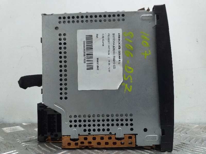 Recambio de sistema audio / radio cd para peugeot 1007 dolce referencia OEM IAM   