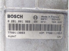 Recambio de centralita motor uce para renault megane i coupe fase 2 (da..) 1.9 dti rsi referencia OEM IAM 0281001969 7700113863  2