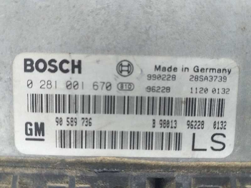 Recambio de centralita motor uce para volkswagen golf iii berlina (1h1) cl referencia OEM IAM 0281001670 90589736  Recambio de centralita motor uce para volkswagen golf iii berlina (1h1) cl referencia OEM IAM 0281001670 90589736