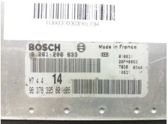 Recambio de centralita motor uce para citroën xsara picasso 1.6 16v x referencia OEM IAM 0261206633 9637839580  2