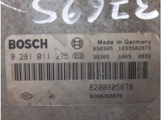 Recambio de centralita motor uce para renault megane ii berlina 5p confort authentique referencia OEM IAM 8200305678 0281011275  2
