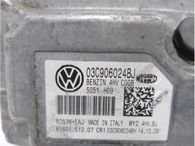 Recambio de centralita motor uce para volkswagen polo (6r1) advance referencia OEM IAM 03C906024BJ 6160151207 5051H09